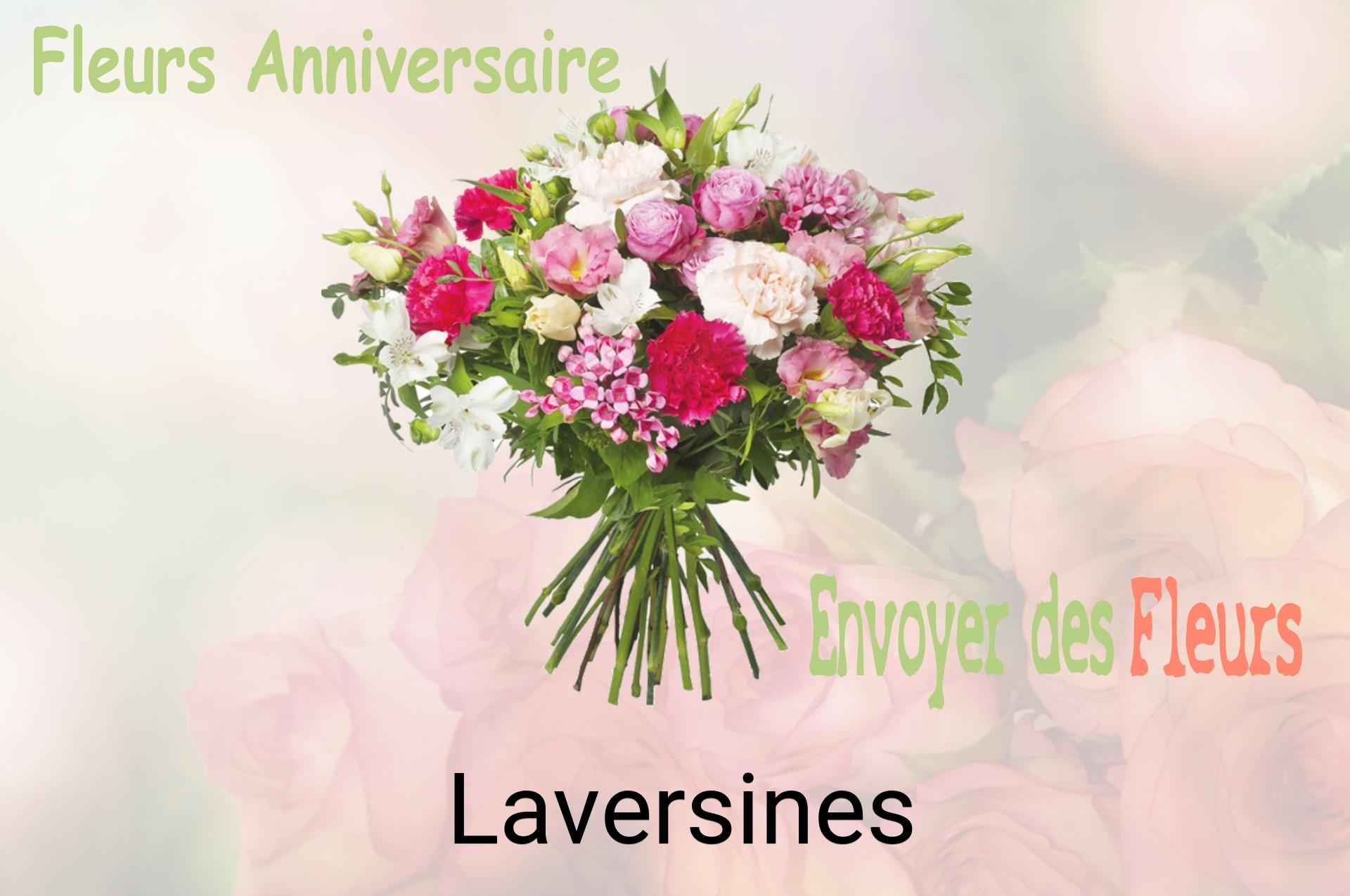 Bouquet de fleurs d’anniversaire livré à Laversines